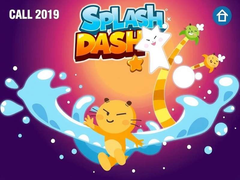 Colorful Splash Dash Gameplay Screenshot